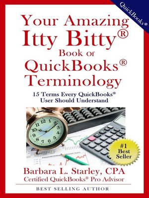 cover image of Your Amazing Itty Bitty&#174; Book of QuickBooks&#174; Terminology